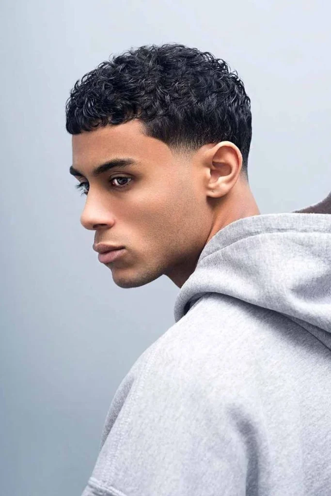 Low Taper Fade Black Male