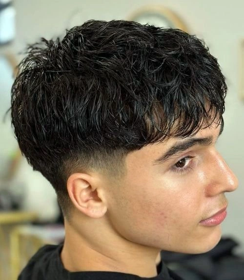 Low Taper Fade Fringe
