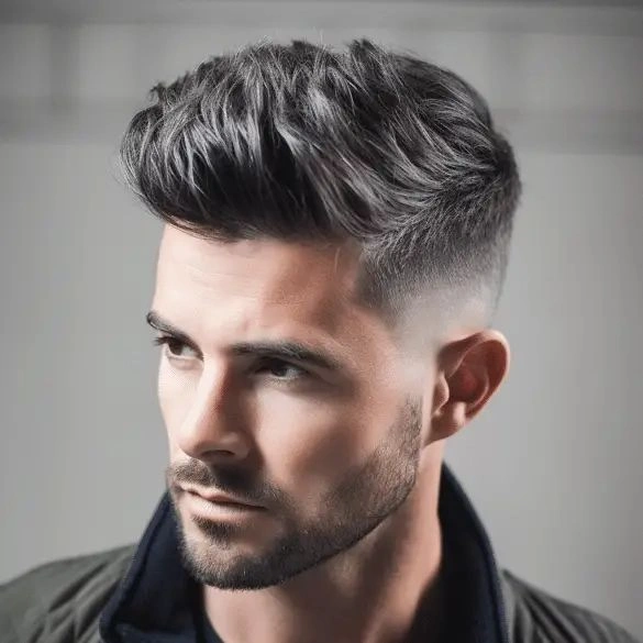 Low Taper Fade Quiff
