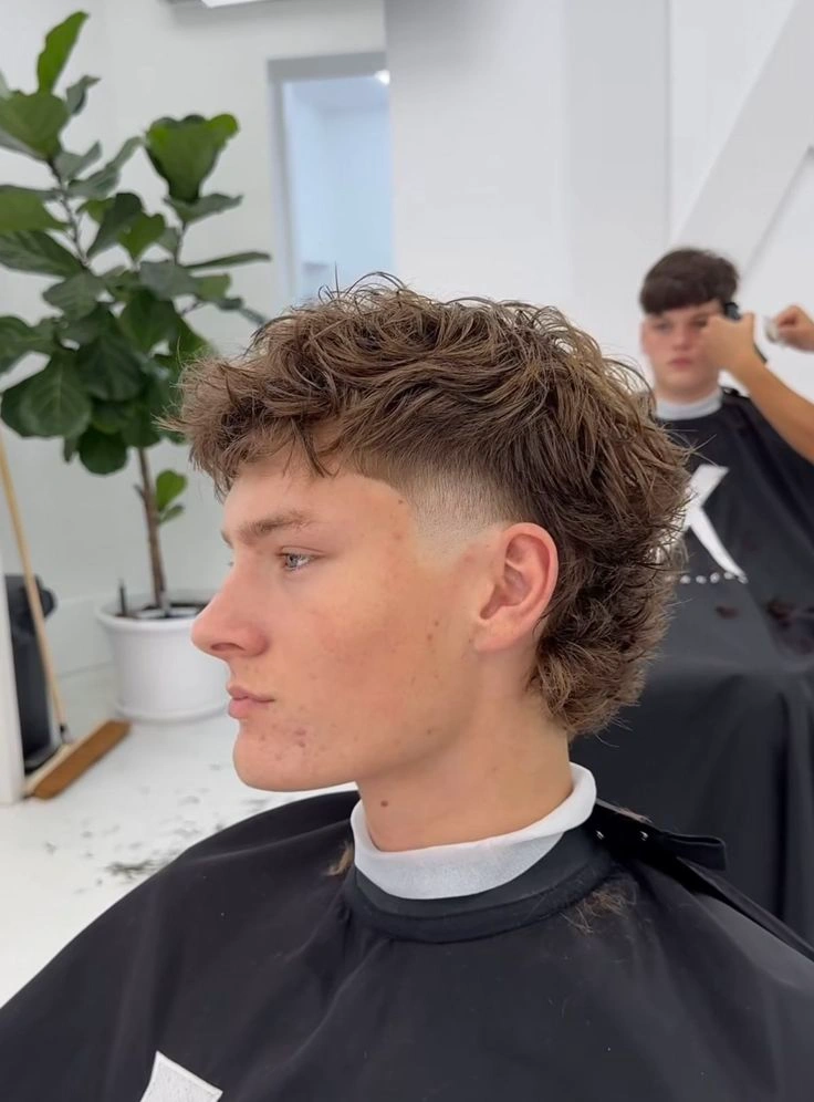 Burst Mullet Fade