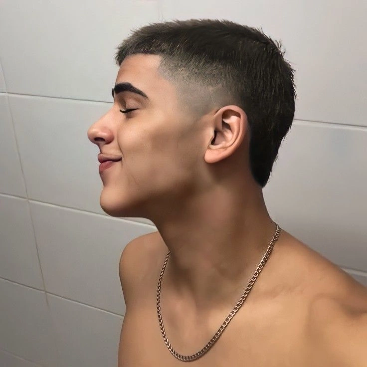 Buzz Cut Mullet
