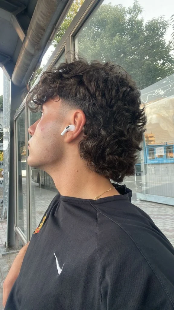 Curly Mullet