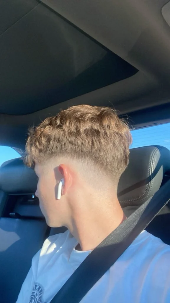 Drop Fade Blonde Hair