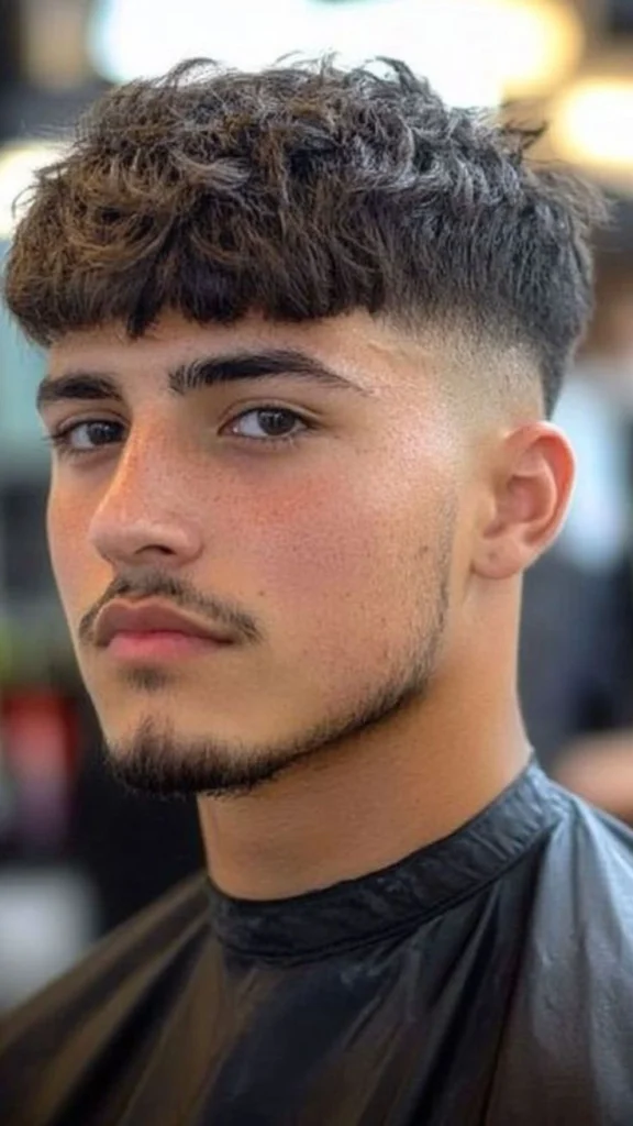 French Crop Mid Fade