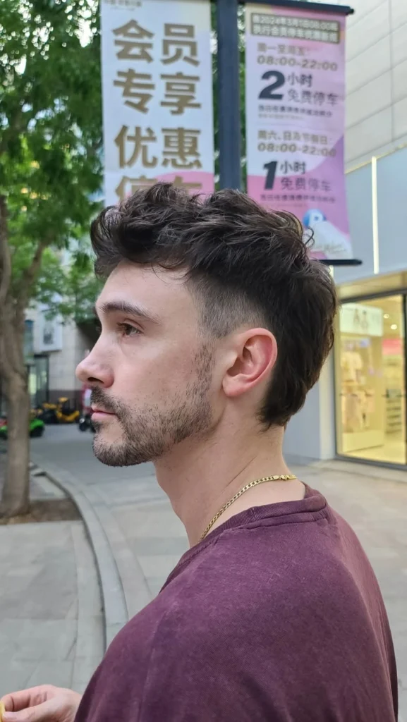 High Fade Mullet