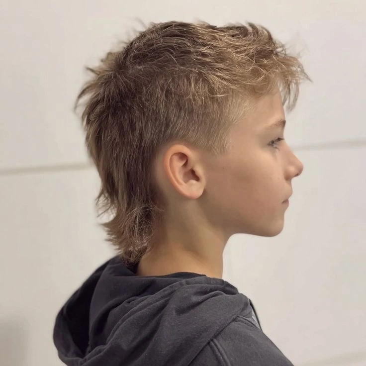 Kids Mullet Fade