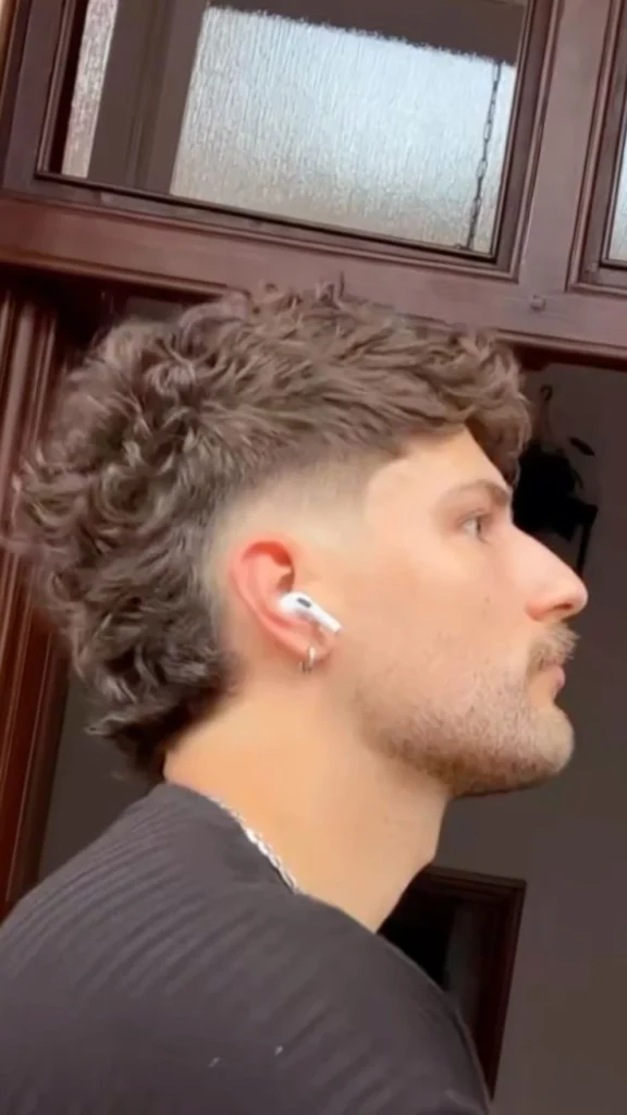 Long Hair Burst Fade