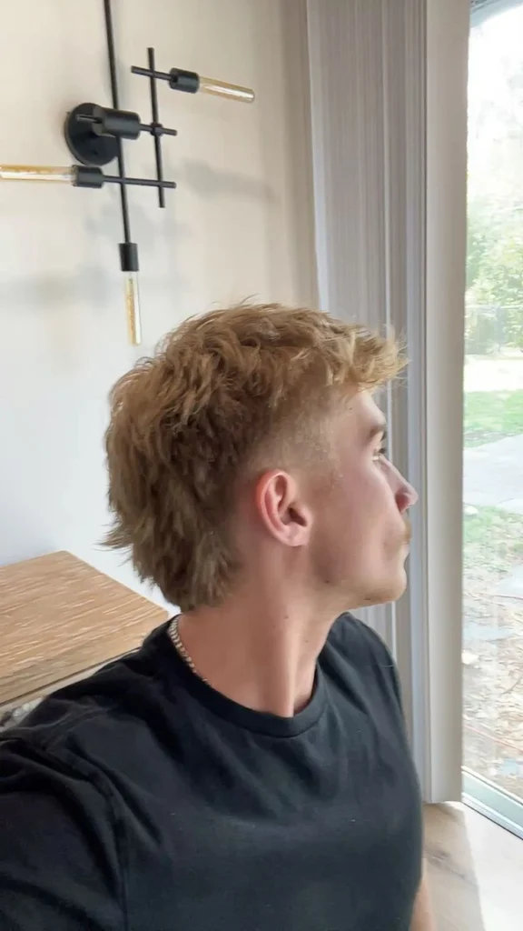 Mullet Fade Blonde