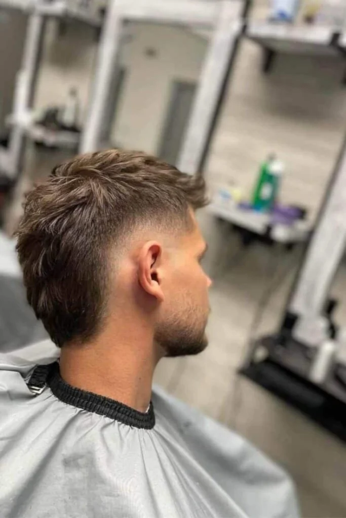 Mullet Fade Faux Hawk