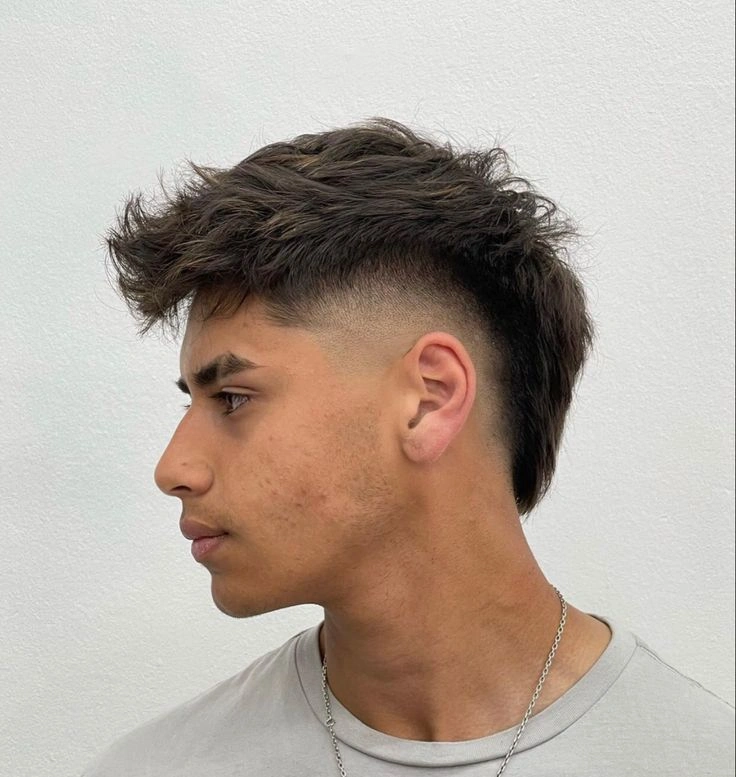 Mullet Fade Mohawk