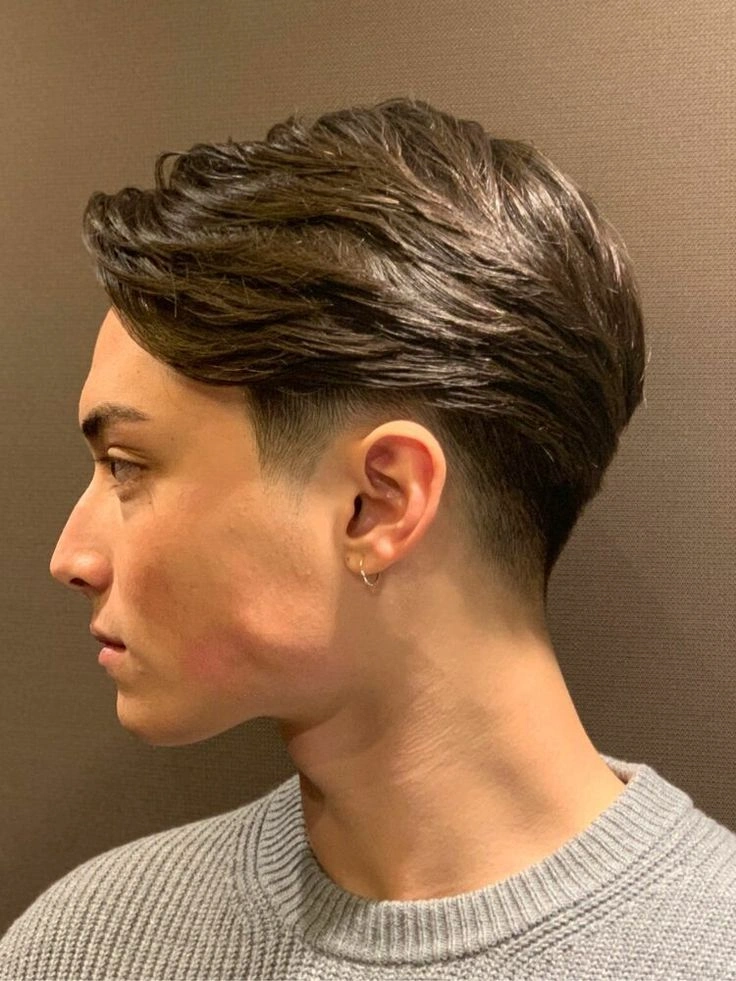 Undercut Haircut on Straight Hair